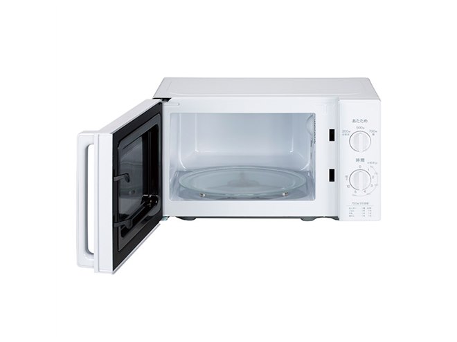 ハイアール、700W出力に対応した幅44cmの17L電子レンジ「JM-17K