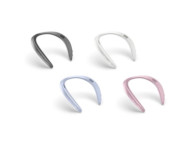 ウェアラブルネックスピーカー「AQUOS サウンドパートナー AN-SS3」が