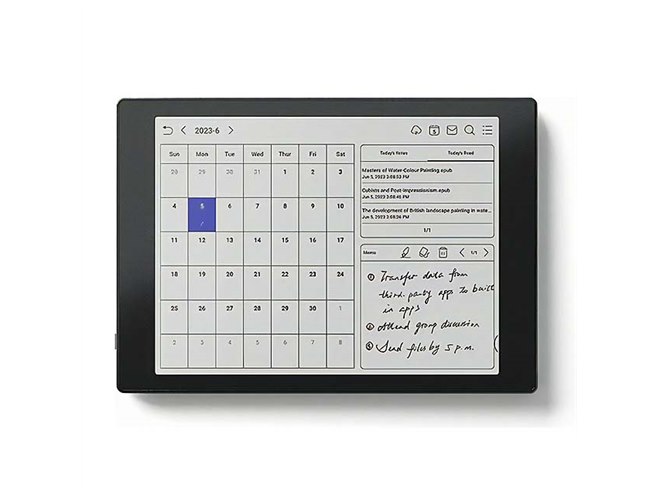 SKT、カラー電子ペーパー搭載の7.8型タブレット「BOOX Tab Mini C