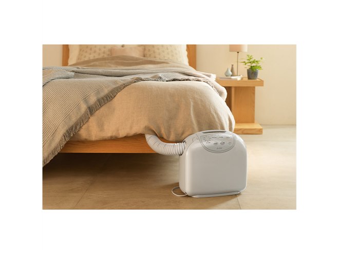 三菱電機、約65度の温風でダニ対策に効果的な「ヒートパンチマット