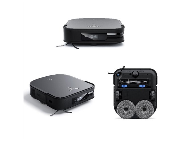 エコバックス、スクエア型のロボット掃除機「DEEBOT X2 OMNI DEX86