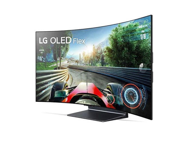 LG、20段階で曲率調整できる42V型有機ELテレビ「LG OLED Flex」本日1