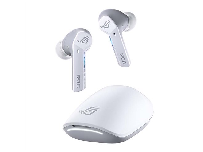 ASUS、ゲーミングイヤホン「ROG Cetra True Wireless」に新色ホワイト