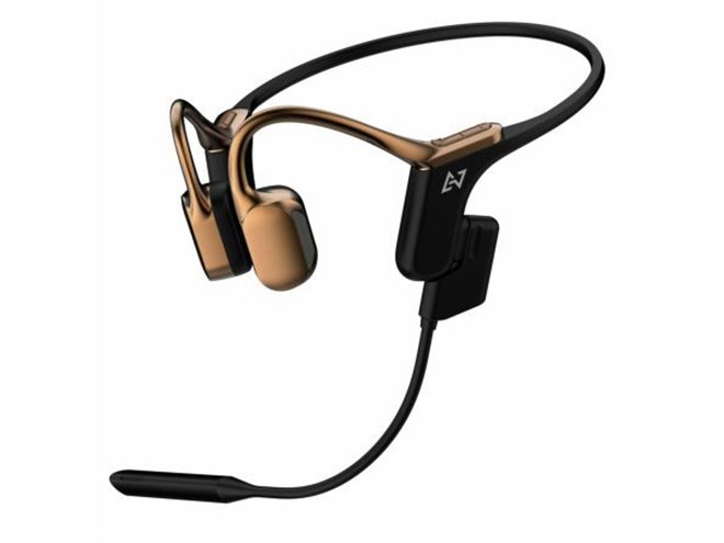 AVIOT、ハイブリッド・ドライバー構成のハイエンド骨伝導イヤホン