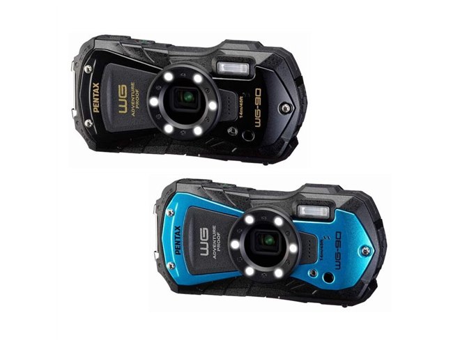 リコー、水深14mでの水中撮影が可能なタフネスコンデジ「PENTAX WG-90
