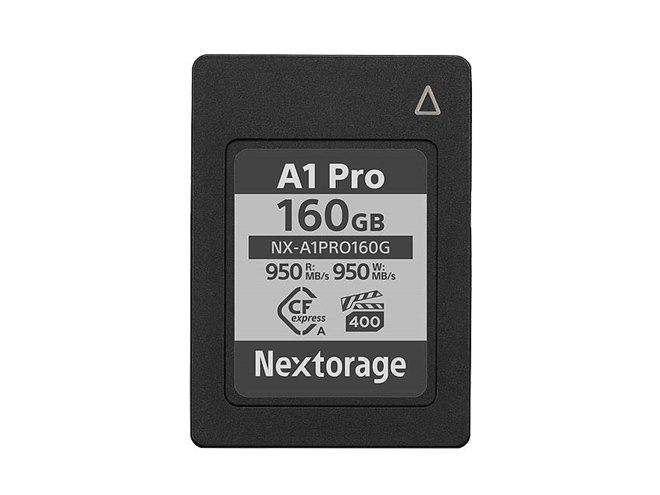 Nextorage、最大950MB/sのプロ向けCFexpress Type Aメモリーカード「NX