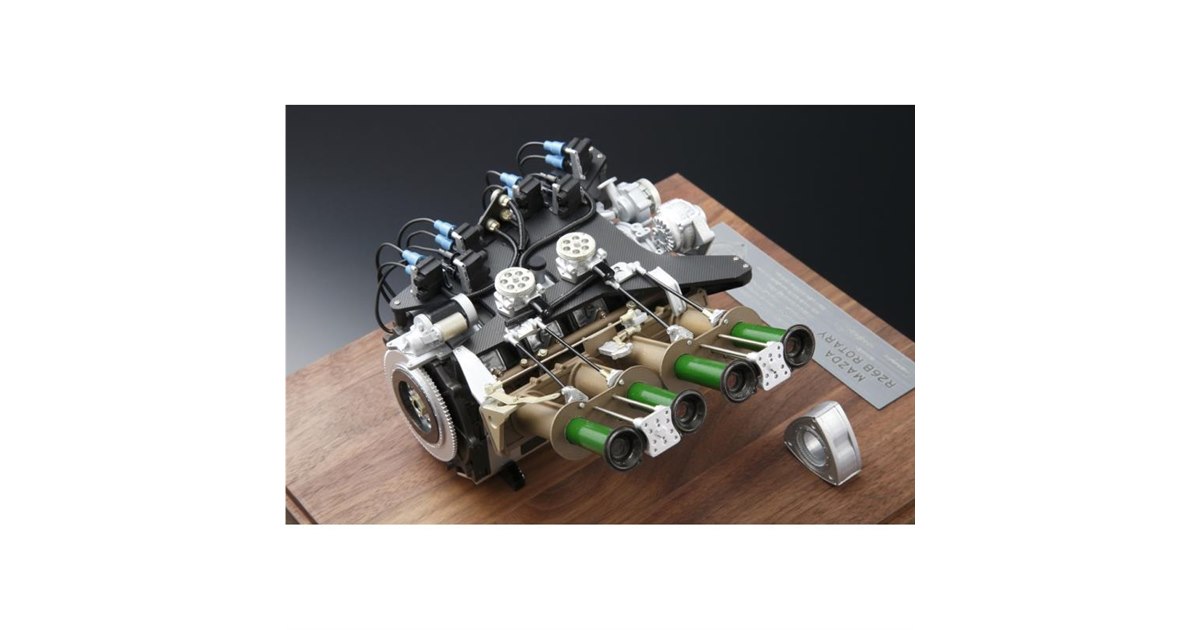 マツダ787B」の4ローターエンジン、6分の1スケールで発売 - 価格.com