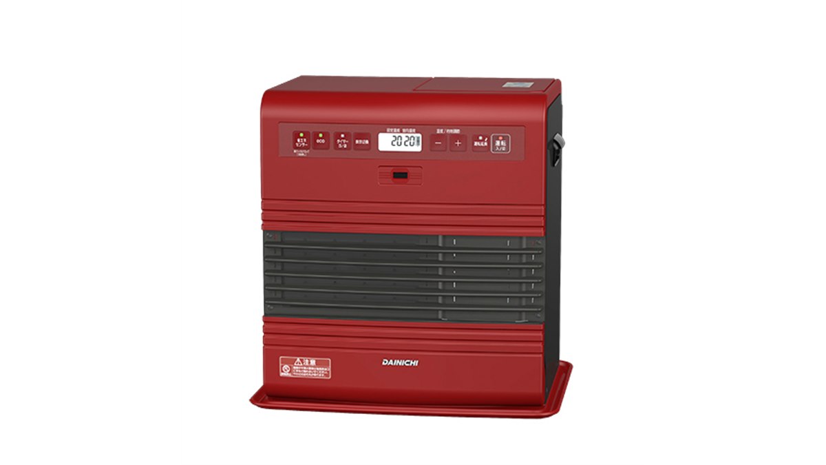 ダイニチ、「Wエコプラス」で灯油の消費を抑える石油ファンヒーター