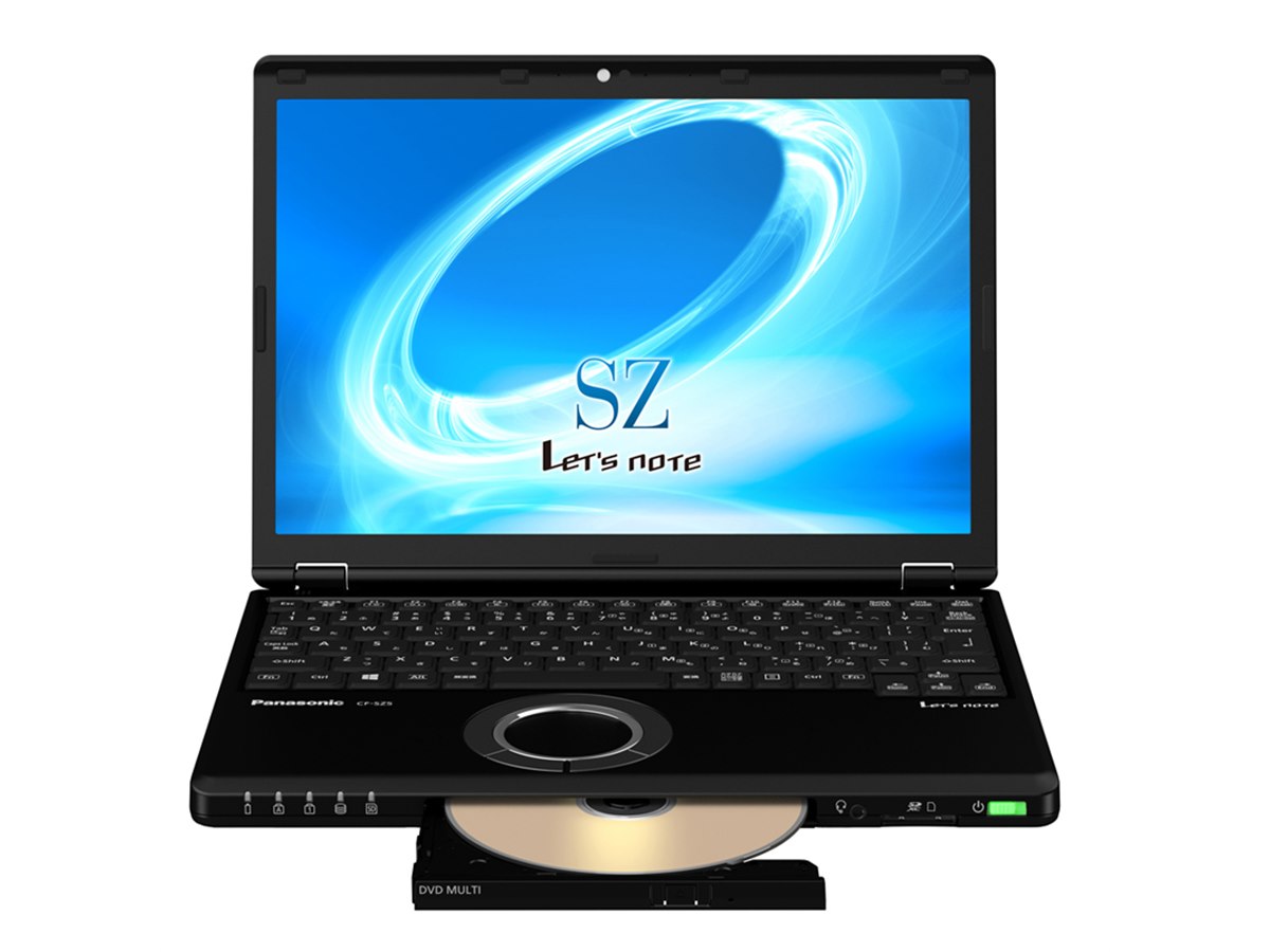 パナソニック、ドライブ内蔵で重量929g「SZ5」など「Let'snote」新