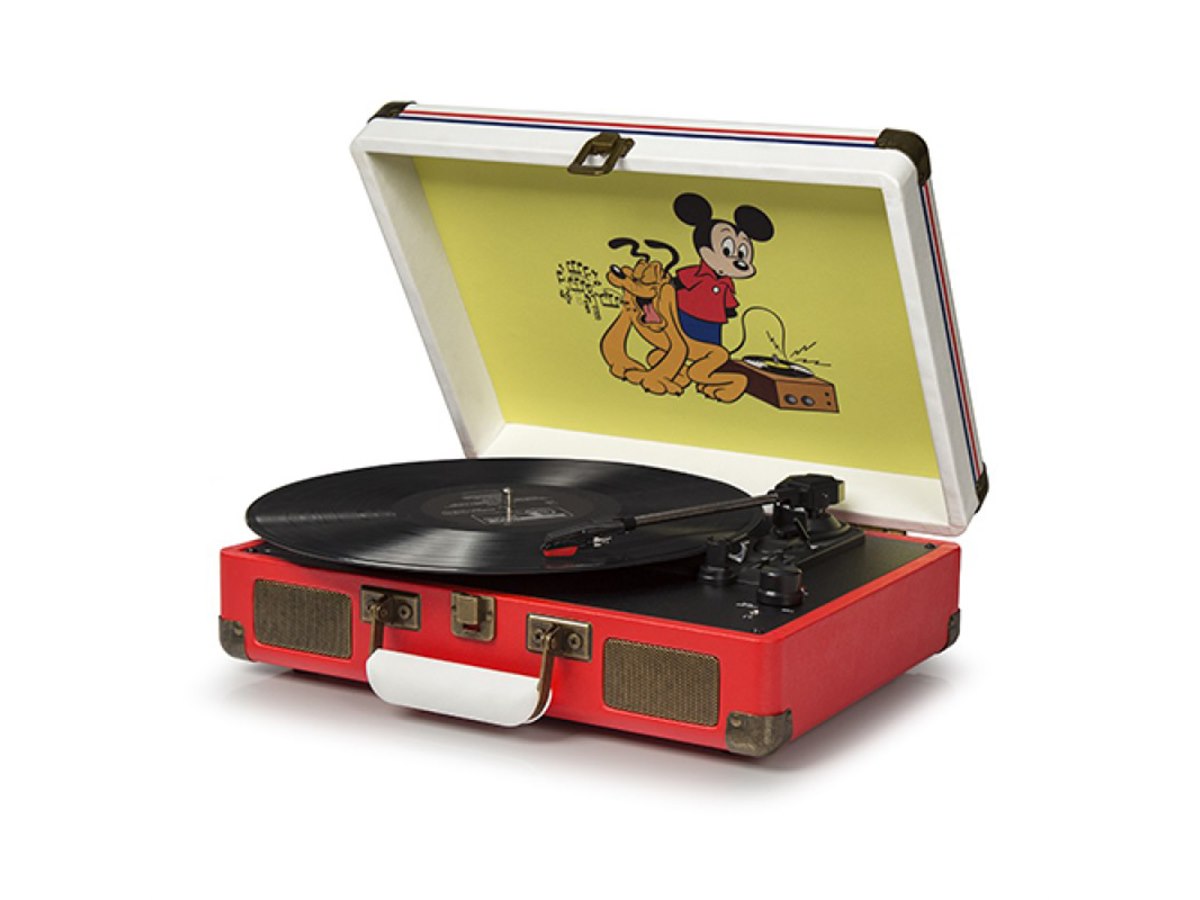 Crosley、クラシカルなディズニーデザインのレコードプレーヤーを一般