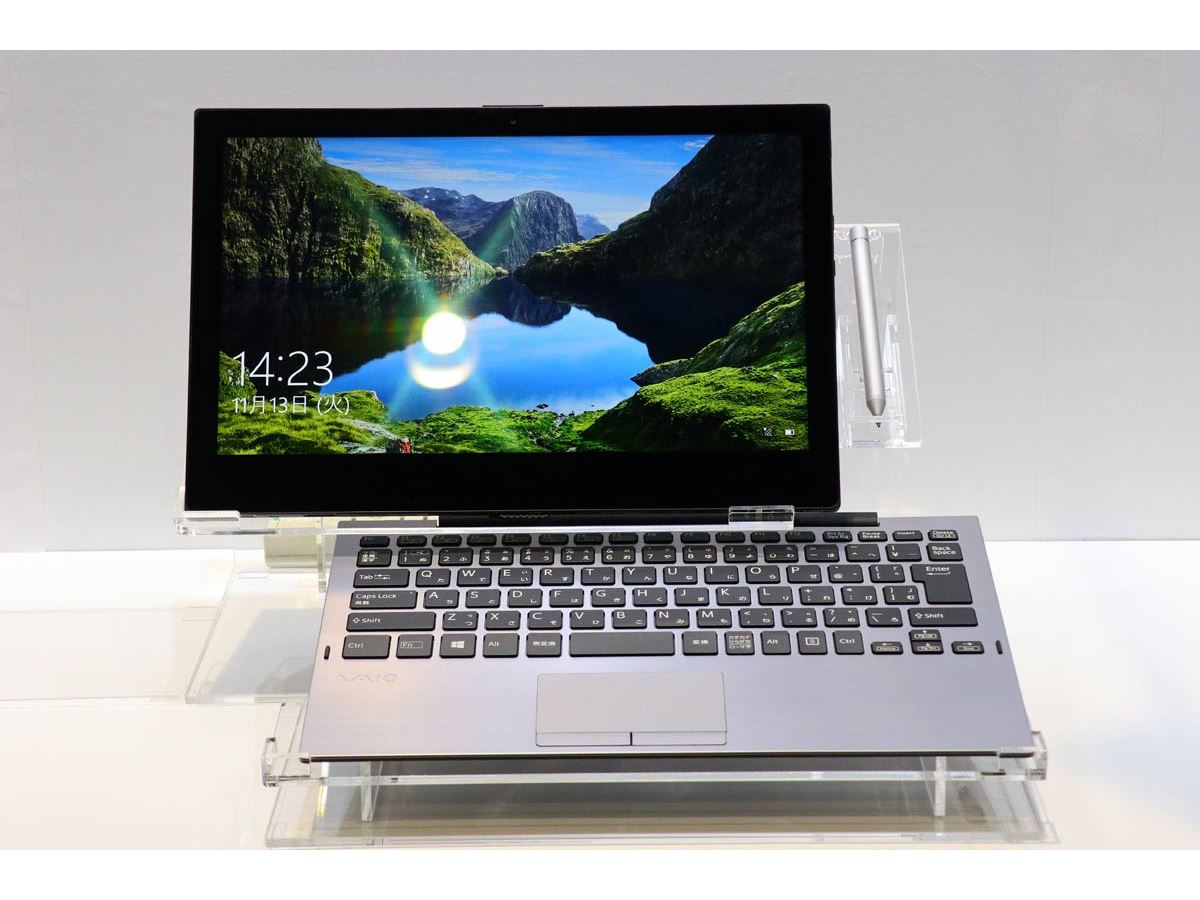 VAIO A12」は2in1でもしっかりノートPC、絵本をヒントに生み出した