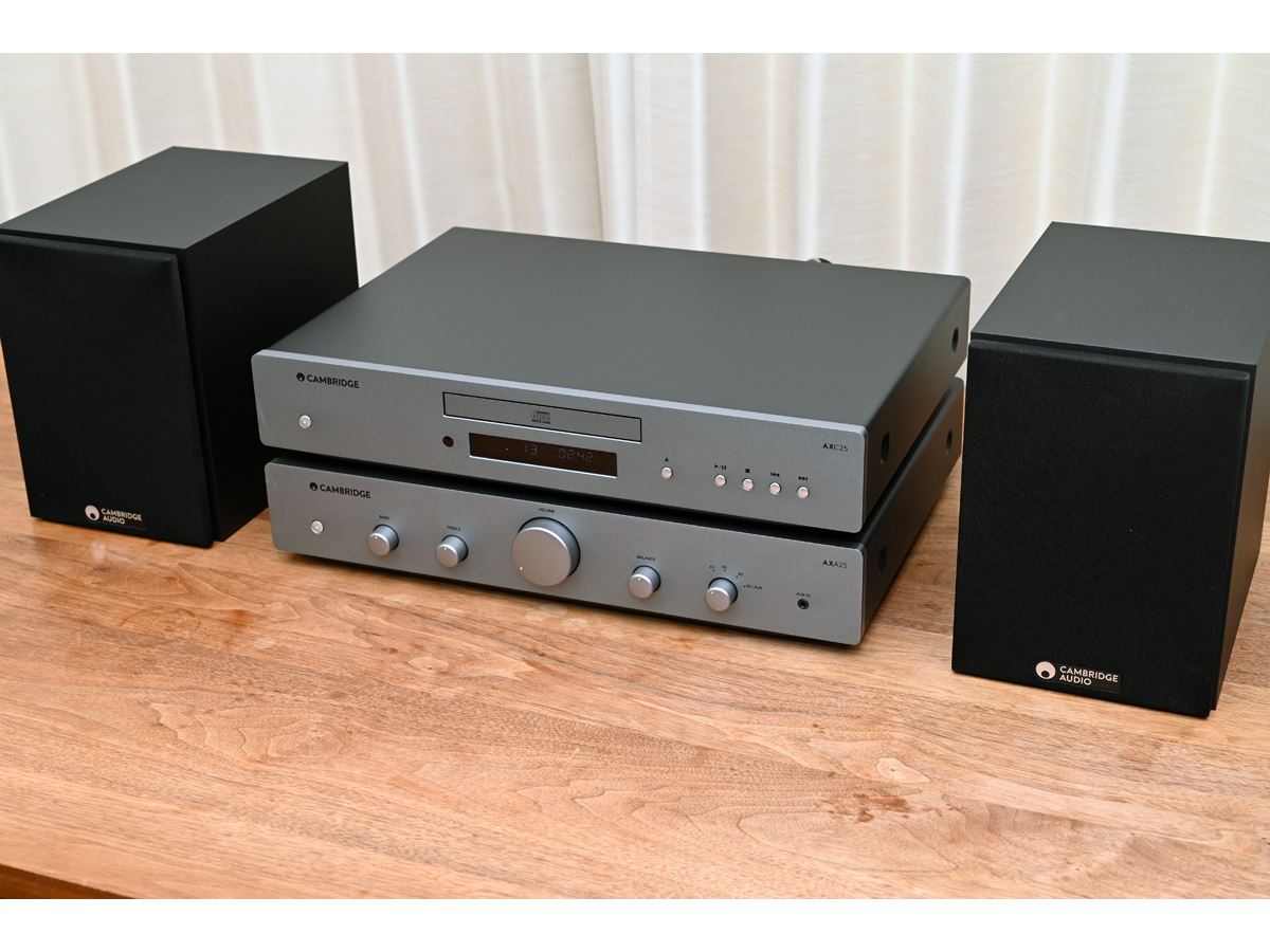レコードとも相性抜群！ ケンブリッジオーディオのHi-Fi入門機「AXA25