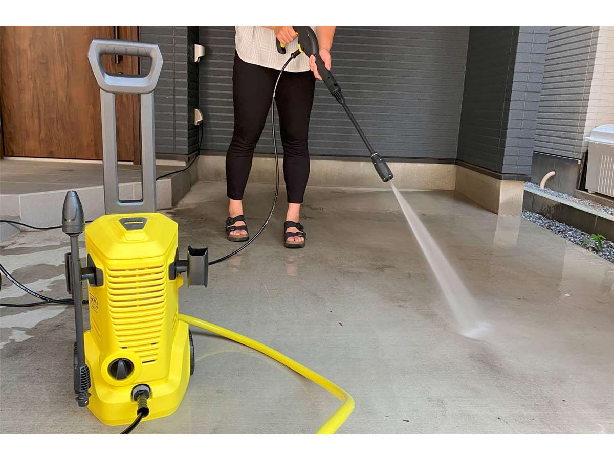 ケルヒャーの高圧洗浄機「K2 Upright」の魅力！ 3年ものの頑固な汚れが