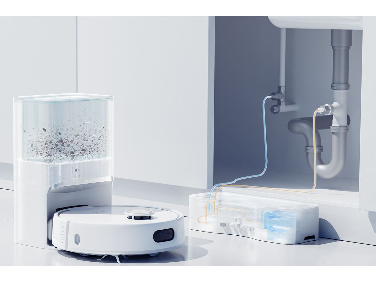 ついに給排水も自動に！ 水道直結×手間ゼロの最上級ロボット掃除機