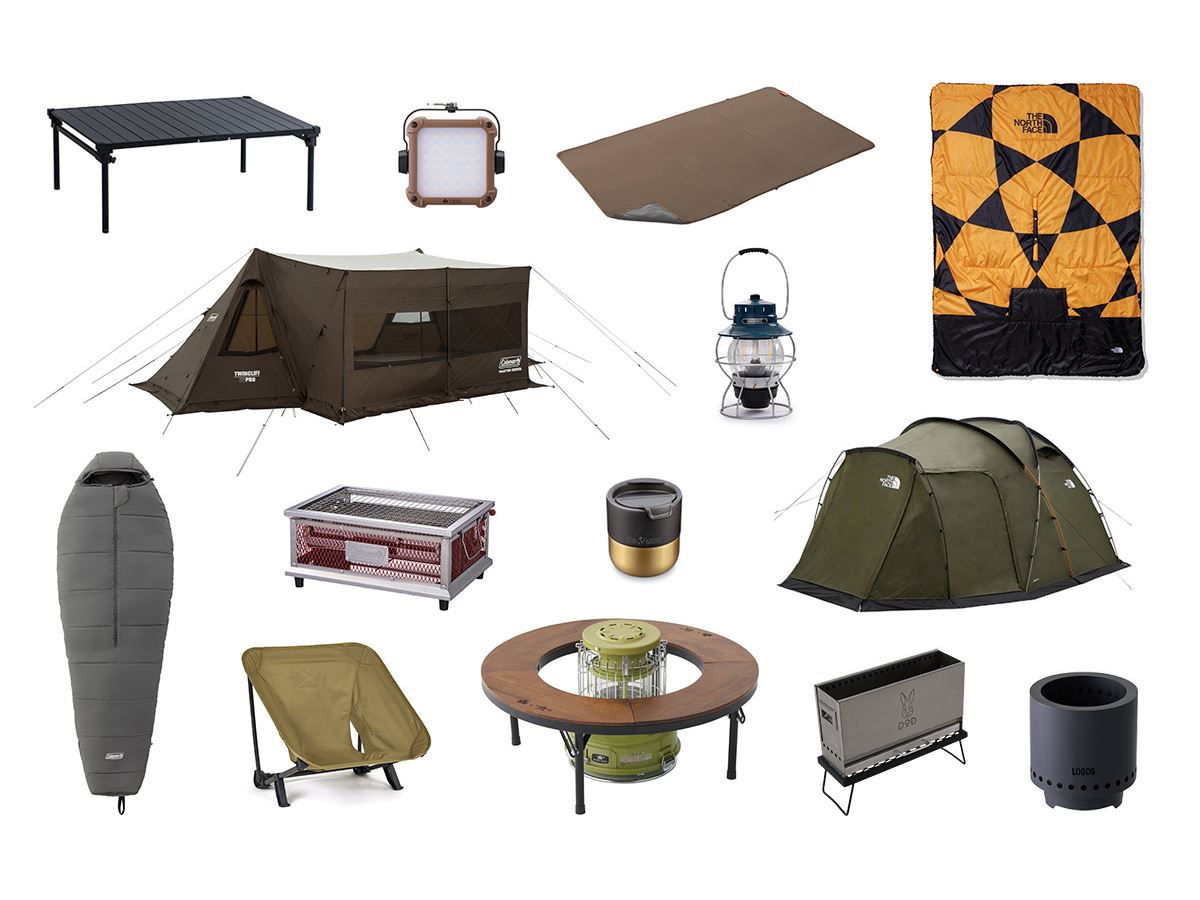 2023年秋冬の「最新ベストキャンプギア」！ カテゴリ別に注目モデルを