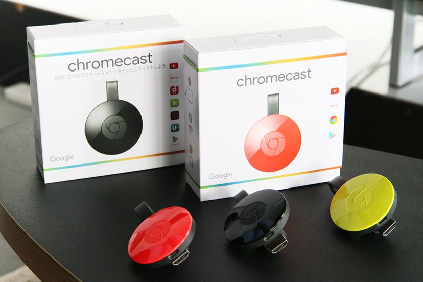 新しい「Chromecast」は円形でWi-Fi機能がパワーアップ！ スピーカーに