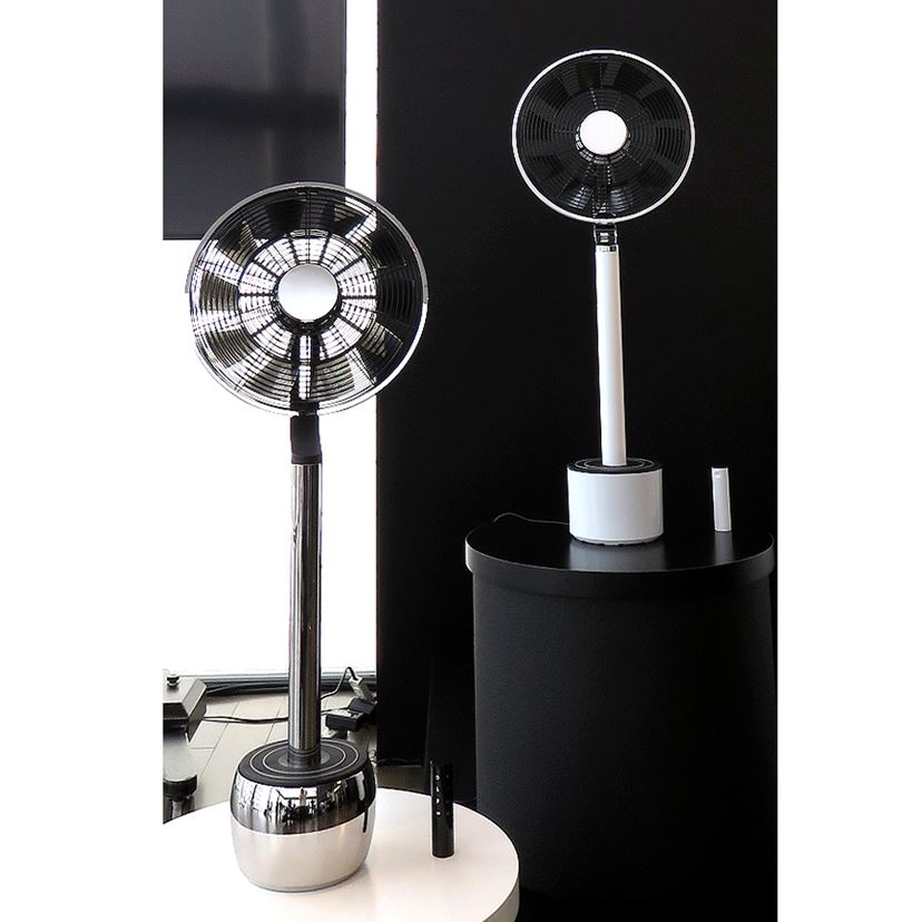 家電新ブランド「マインツ」の第1弾は“360°首を振る”美しい扇風機