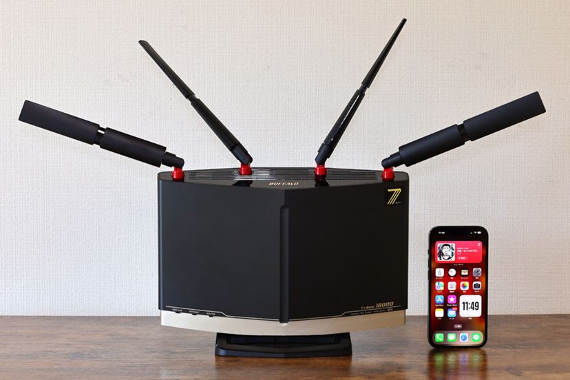 確かに速い！ バッファローのWi-Fi 7対応ルーター「WXR18000BE10P