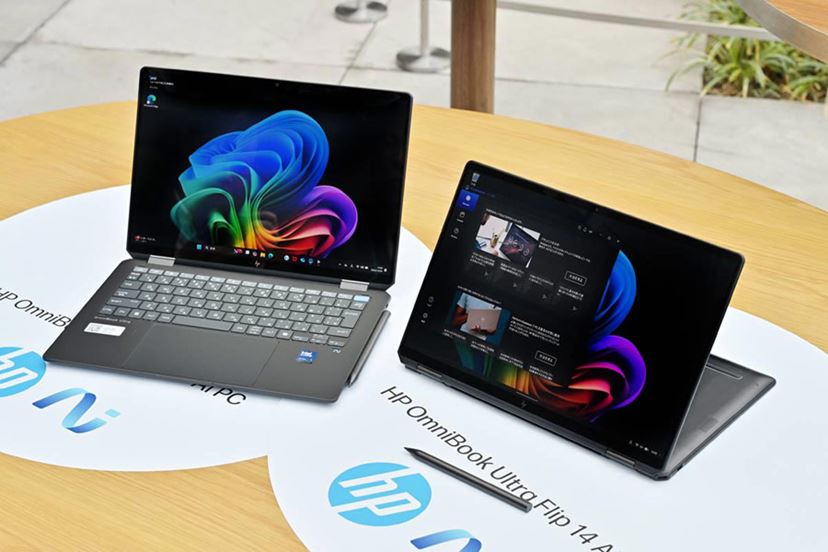 コンバーチブル型のCopilot＋ PC「HP OmniBook Ultra Flip 14 AI PC
