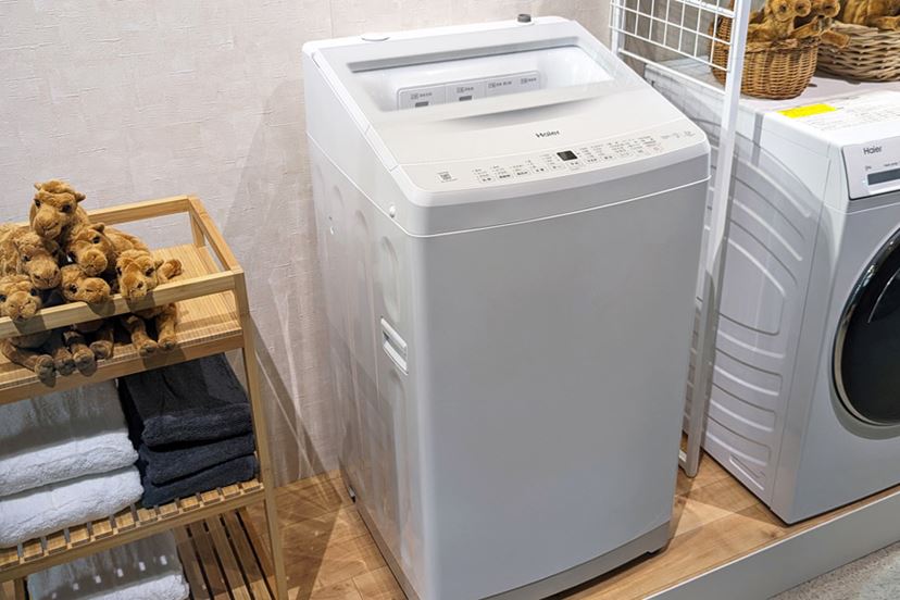 物理的にこすり洗いする自動槽洗浄に注目！ ハイアールの全自動洗濯機