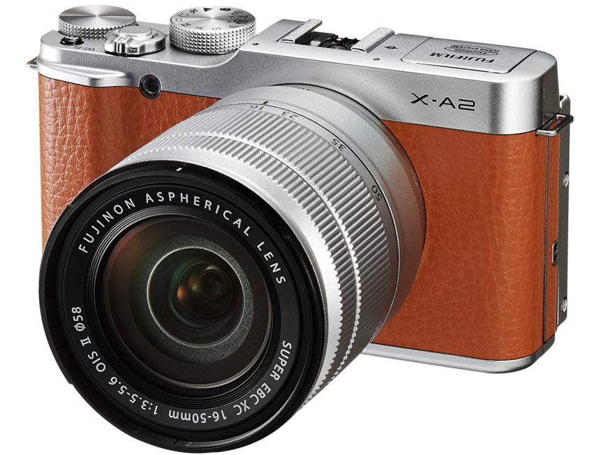 富士フイルム FUJIFILM X-A2 ダブルズームレンズキット [ブラウン