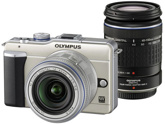 オリンパス オリンパス・ペン Lite E-PL1 ダブルズームキット 価格比較