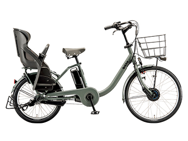 ブリヂストン bikke MOB dd BM0B44 [E.XBKダークグレー] + 専用充電器