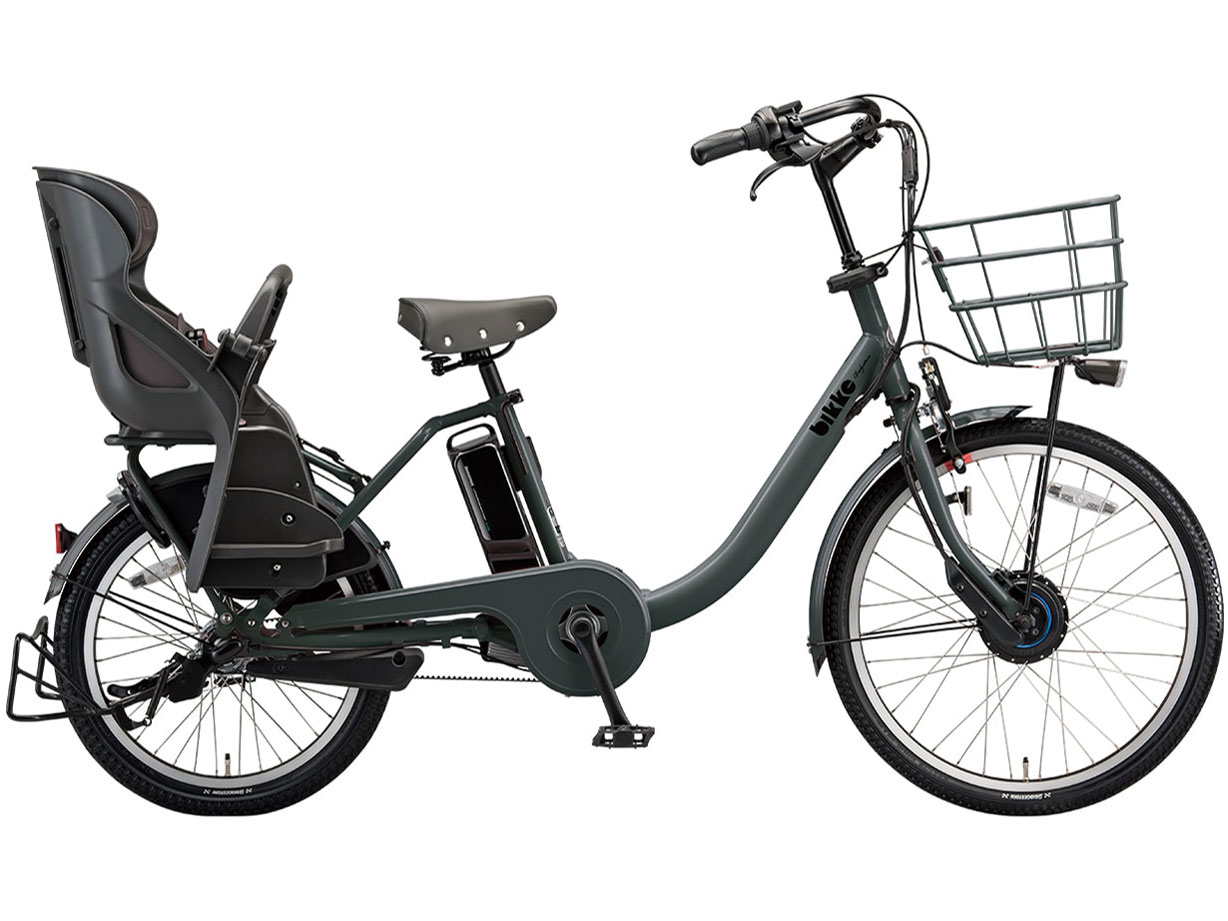 ブリヂストン bikke MOB dd BM0B40 [E.Xネイビーグレー] + 専用充電器