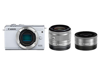 CANON EOS M200 ダブルレンズキット [ホワイト] 価格比較 - 価格.com