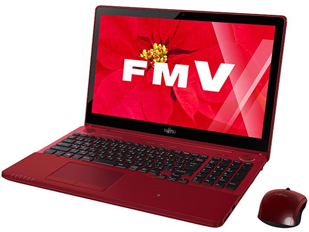 FMV LIFEBOOK AH77/W FMVA77WR [ガーネットレッド]の製品画像 - 価格.com