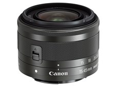 CANON EF-M15-45mm F3.5-6.3 IS STM [グラファイト] 価格比較 - 価格.com
