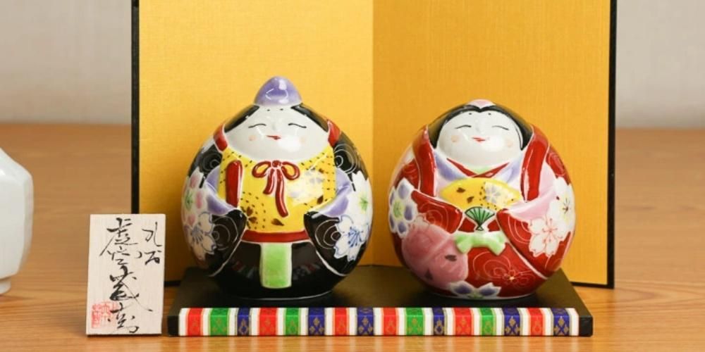 九谷焼 ひな人形 置物・縁起物 - 九谷焼通販 陶らいふ-和食器九谷焼の