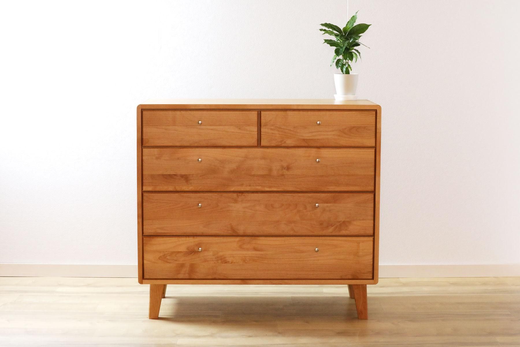 kumukumu 100-4段 チェスト | 北欧スタイル - 蟻組箪笥製作所「門田