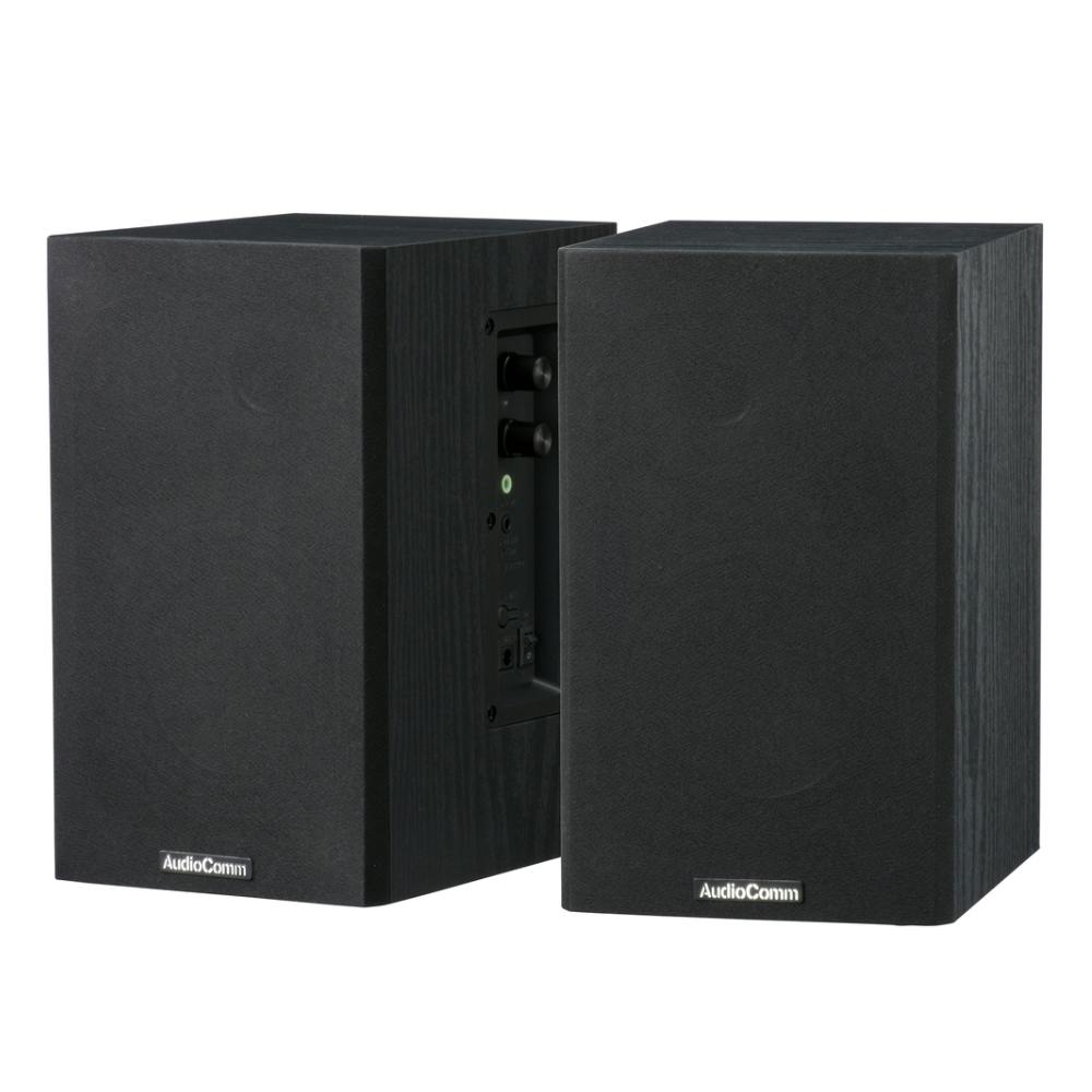 AudioComm Bluetooth アクティブスピーカーシステム ASP-W752Z 03-0999