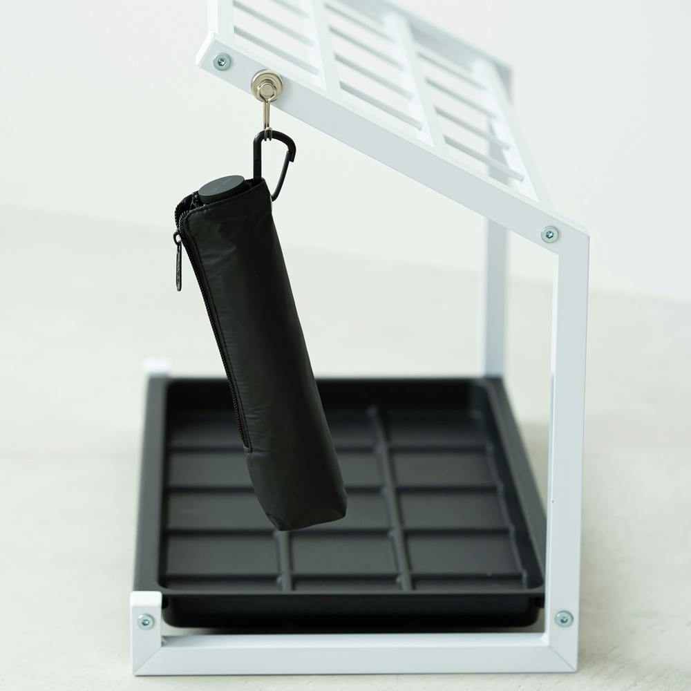 15マス傘立て(ホワイト)】幅48×奥行29.5×高さ43cm 15本用 新生活 カサ