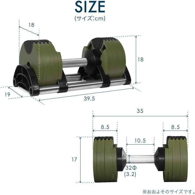 フレックスベル 20kg 2kg刻み ブラック 2個 FLEXBELL NUOBELL ダンベル