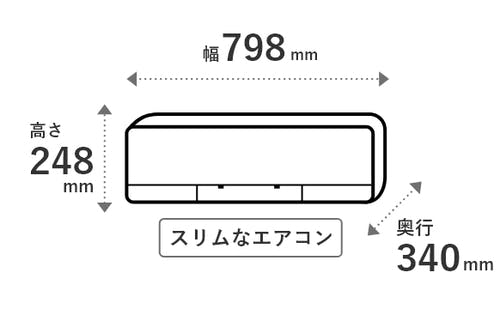 エアコン 本体のみ 12畳 単相100V 白くまくん Wシリーズ 2025年モデル