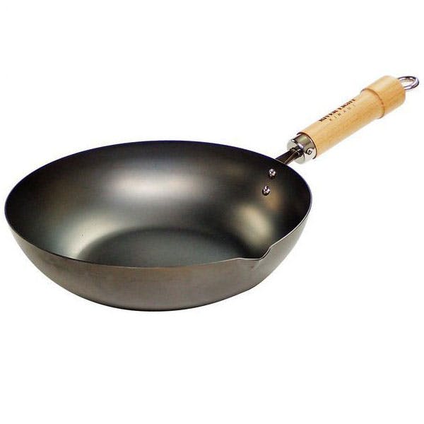 リバーライト 極 japan 炒め鍋 蓋付セット 28cm 直火 IH対応(炒め鍋