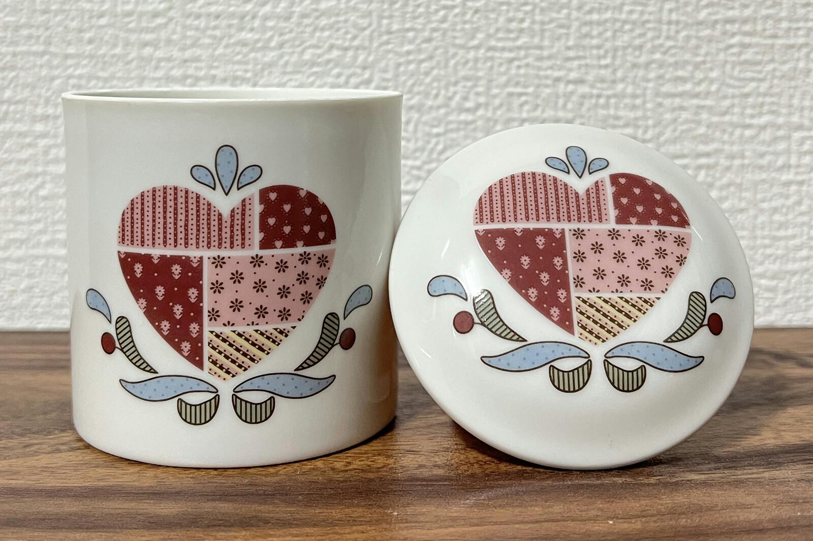 ミニ骨壺＆分骨袋 ハート 送料込み ＃flife-a3439710 | 仏壇・仏具