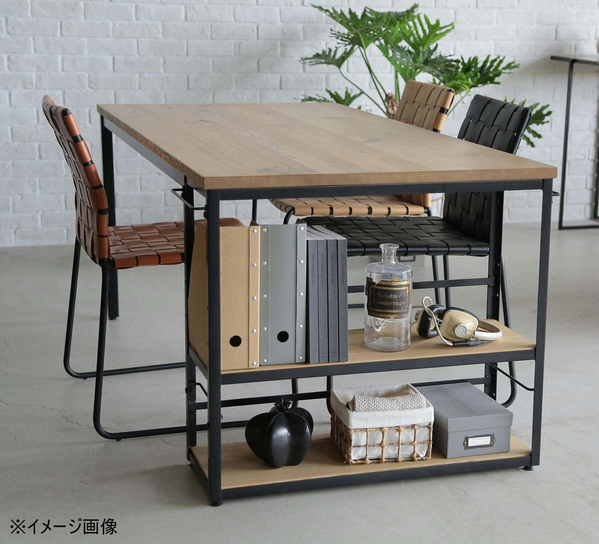 yuu(CRASH ユー) チェア ハーパー キャメル リサイクルレザー スチール