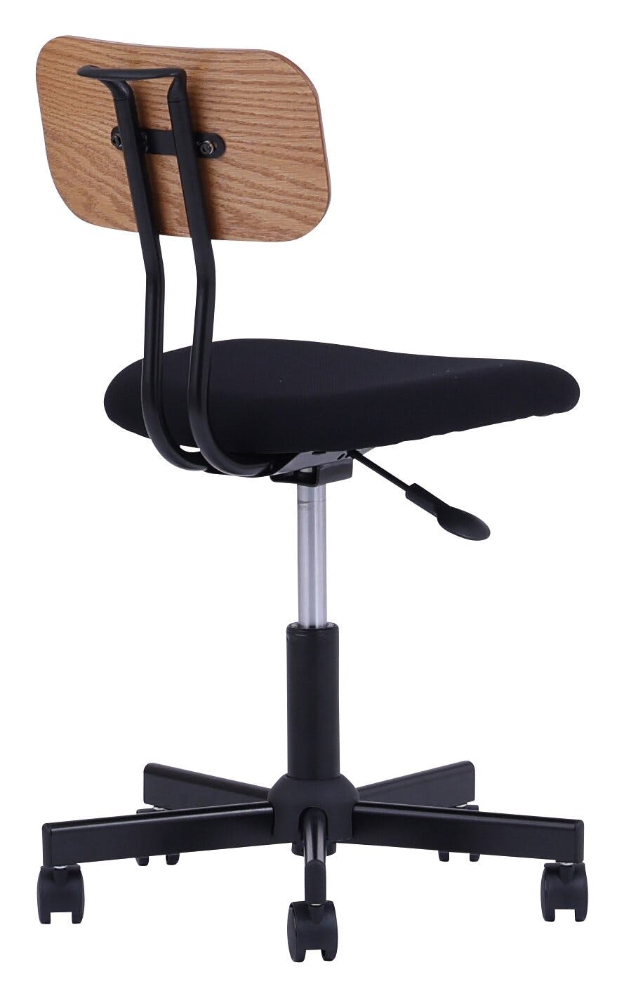 学習椅子 デスクチェア ゲッツ2 ブラック オーク アイアン 子供用家具