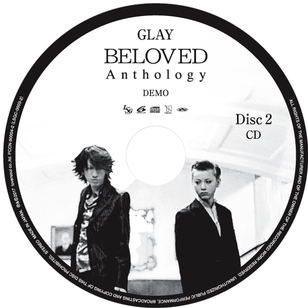 DISC 2] 『BELOVED Anthology』Demo | BELOVED Anthology 2017年9月20