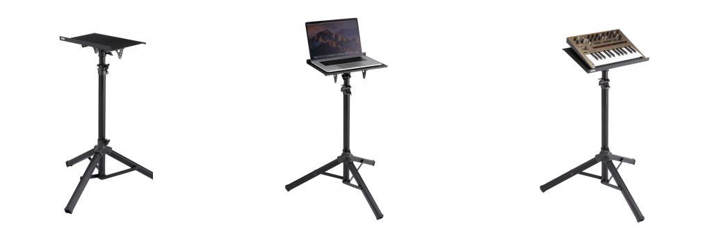 角度調節できるコンパクトな多目的マルチ・スタンド KORG ST-PC1
