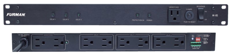FURMAN「M-8S」発売！電圧変化から機器を守り、ノイズを除去する電源