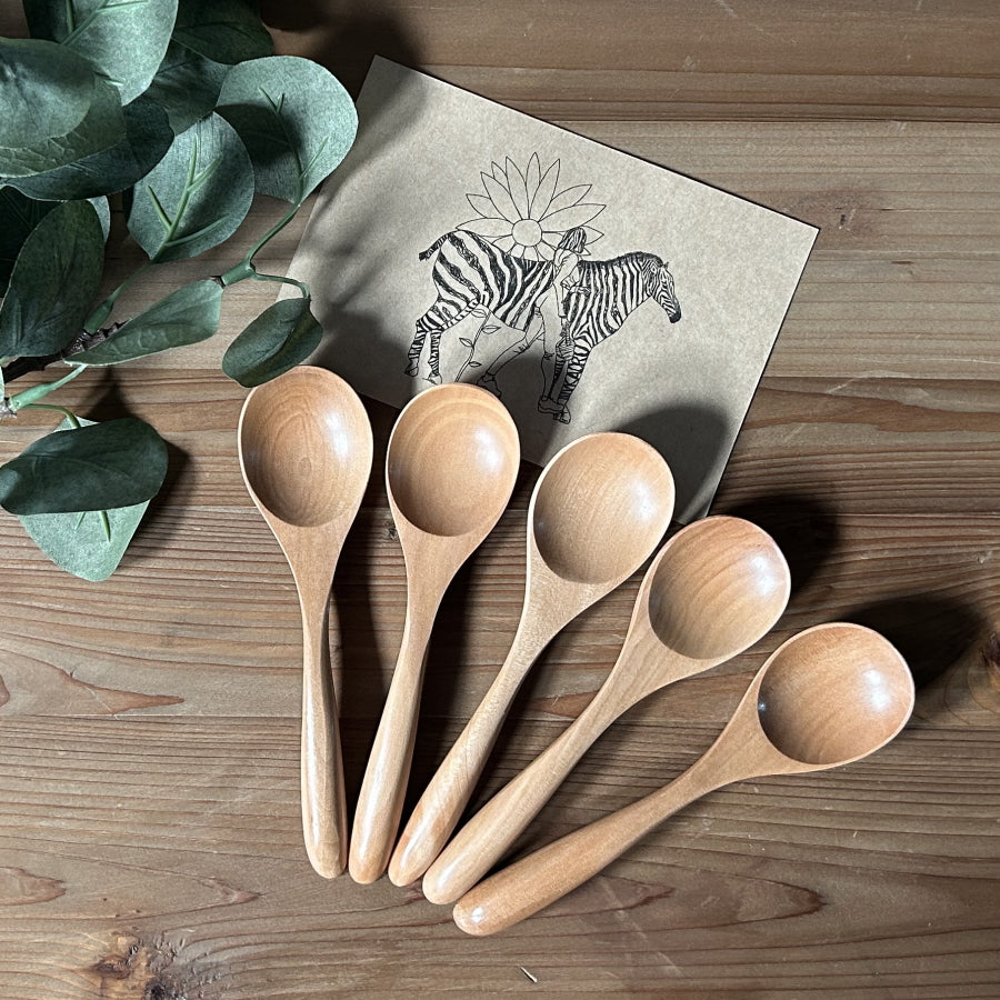 スプーン 5本セット 15.5cm デザートスプーン スープスプーン マルチ