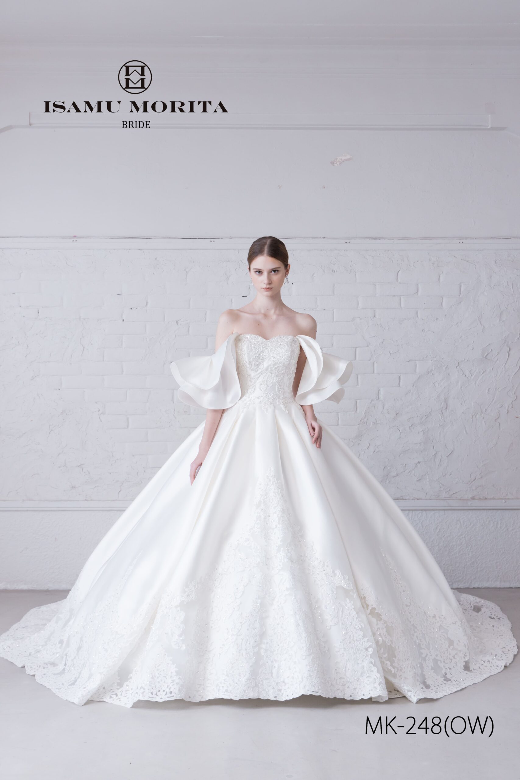 MK-248(OW) ウェディングドレス｜ISAMU MORITA