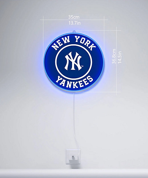受注商品】LEDネオンサイン NY Yankees Rounded