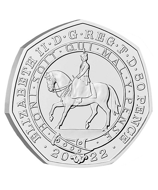 ☆エリザベス女王プラチナジュビリー記念50ペンス白銅貨 | ROYALMINT