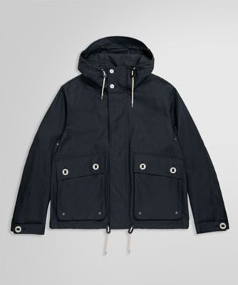 コットンブレンド フーデッド ウィンドブレーカー | Brooks Brothers