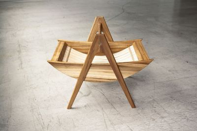 受注商品】＜NO．544 マガジンラック＞ナチュラル | maruni